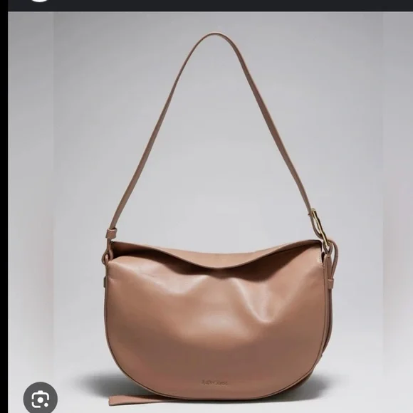 & Other Stories Tan Leather Shoulder Bag - Picture 2 of 8